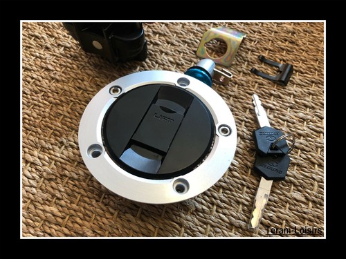 Kit Neiman + Clé + Bouchon Réservoir pour Suzuki GSX 1250 Bandit de 2008 à 2011 - Photo 3/6