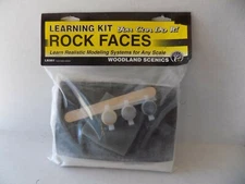 WOODLAND SCENICS LK951 LEARNING KIT ROCK FACES NIB PO