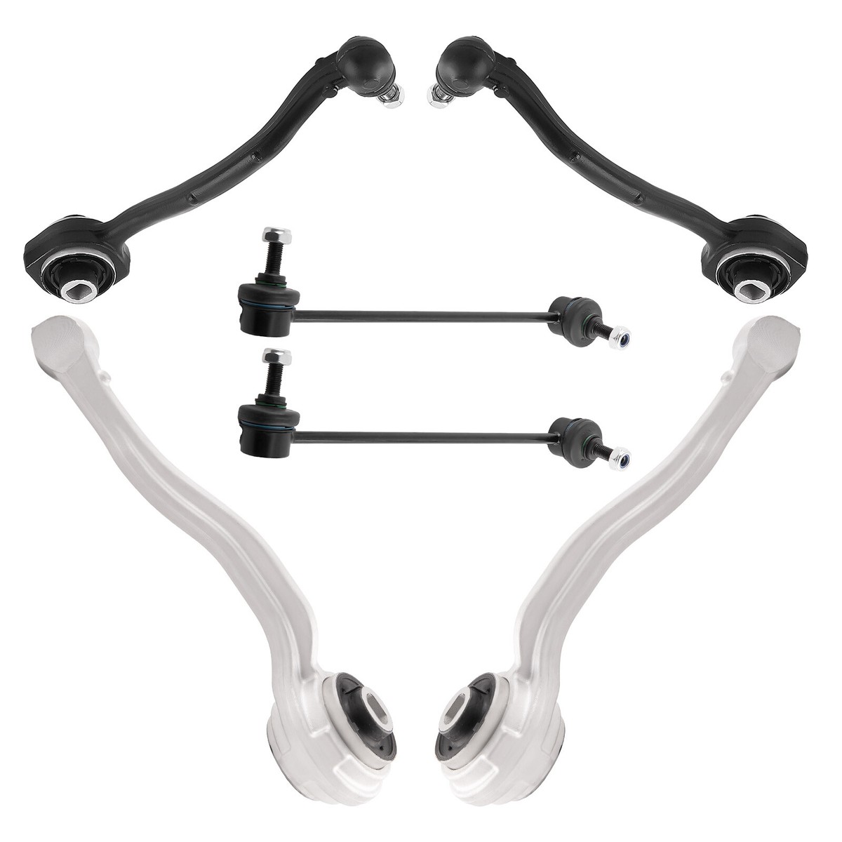 Jeu De 8 Bras De Suspension Avant ATEC Pour Mercedes Classe C W203 CL203 CLK - Neuf Avec Garantie