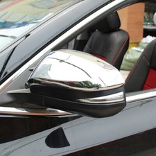 Car Abs Chrome Side Rearview Mirror Trim Fits Toyota Highlanderkluger 2014-2019