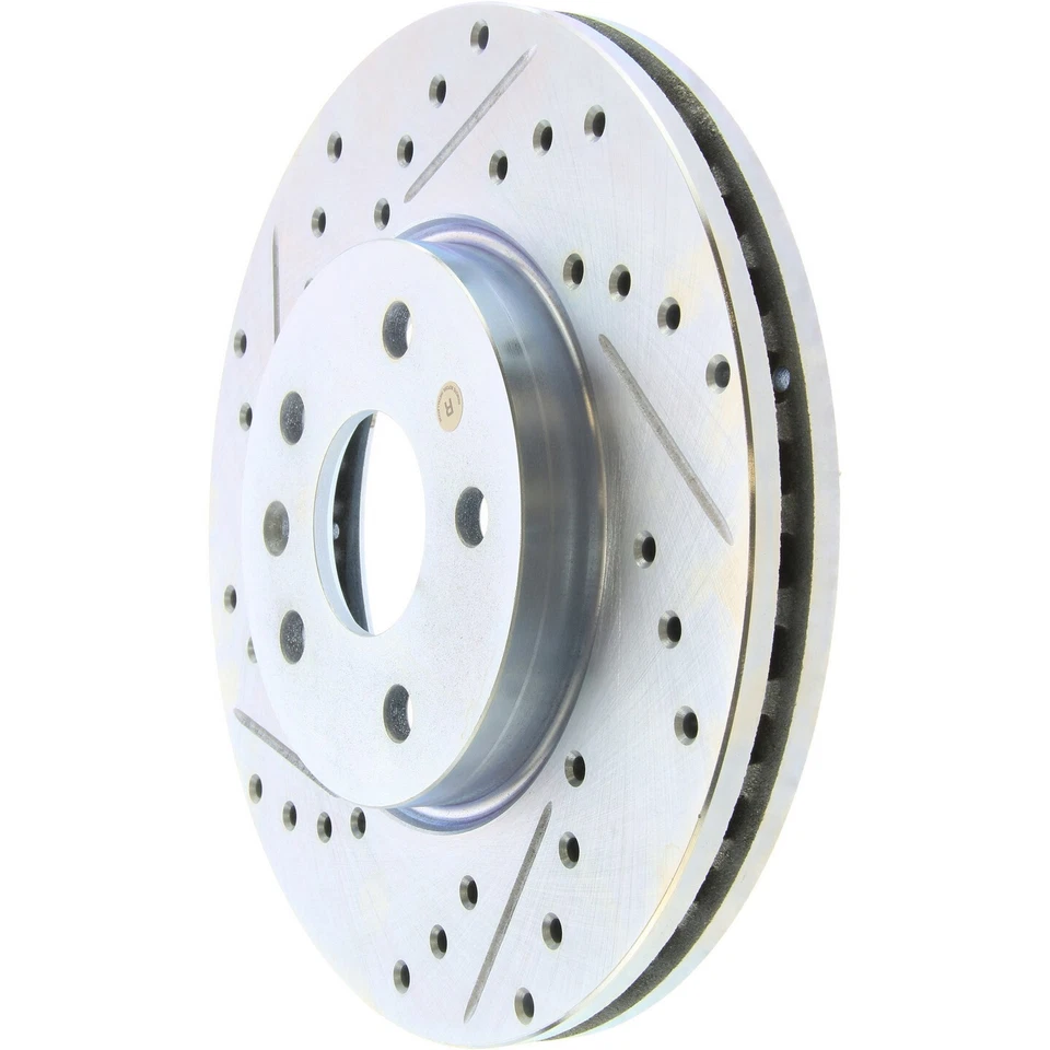 Rotor de freno de disco del lado del pasajero delantero Stoptech para Chevrolet (227.62130R) Foto 3 de 4