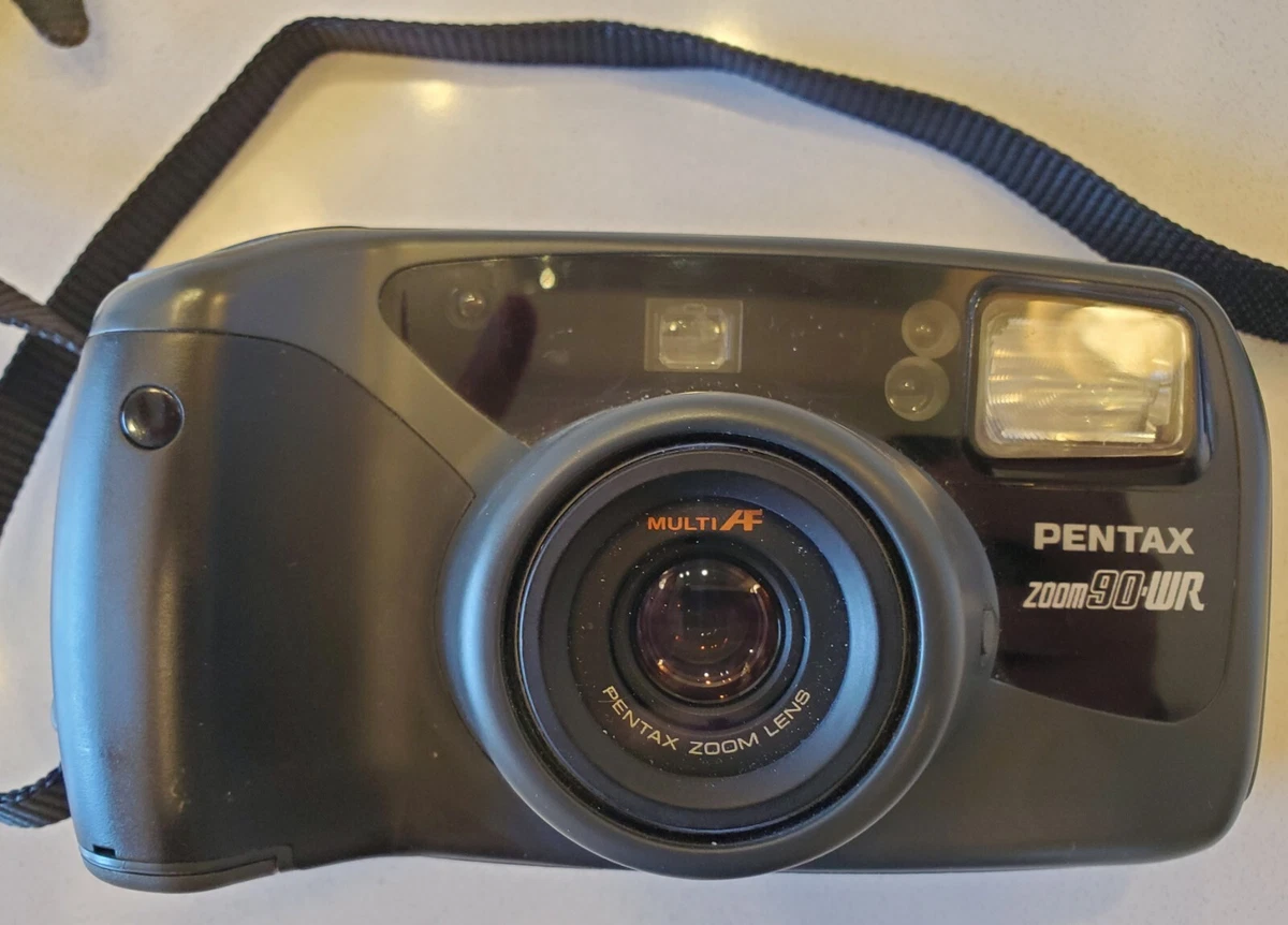 Pentax Zoom 90 WR 35mm Point Shoot Film Camera Strap Tested