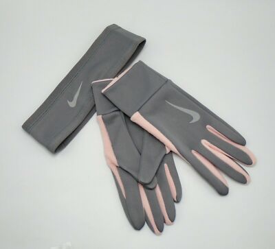 nike thermal headband and glove set