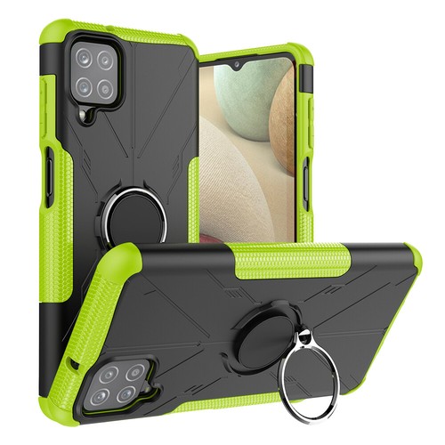 For Samsung Galaxy A12 5G Shockproof Heavy Kickstand Ring Holder Armor Case Cove - Picture 15 of 21