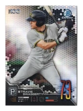 Travis Swaggerty 2019 Bowman Baseball Chrome Scouts Top 100 #BTP-73 Pirates