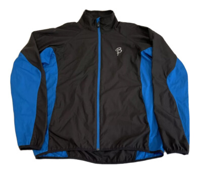 Bjorn Daehlie Men's XL Nordic Jacket Black Blue XC Ski