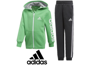 green adidas tracksuit kids