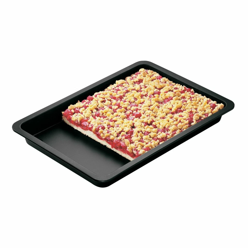 Zenker Blechkuchen-Container to go, 42 x 29 x 7 cm, antihaft Backform mit Deckel - Bild 4 von 4