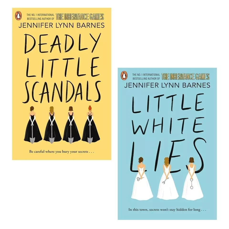 Debutantes Series Collection 2 Books Set by Jennifer Lynn Barnes Little White Li