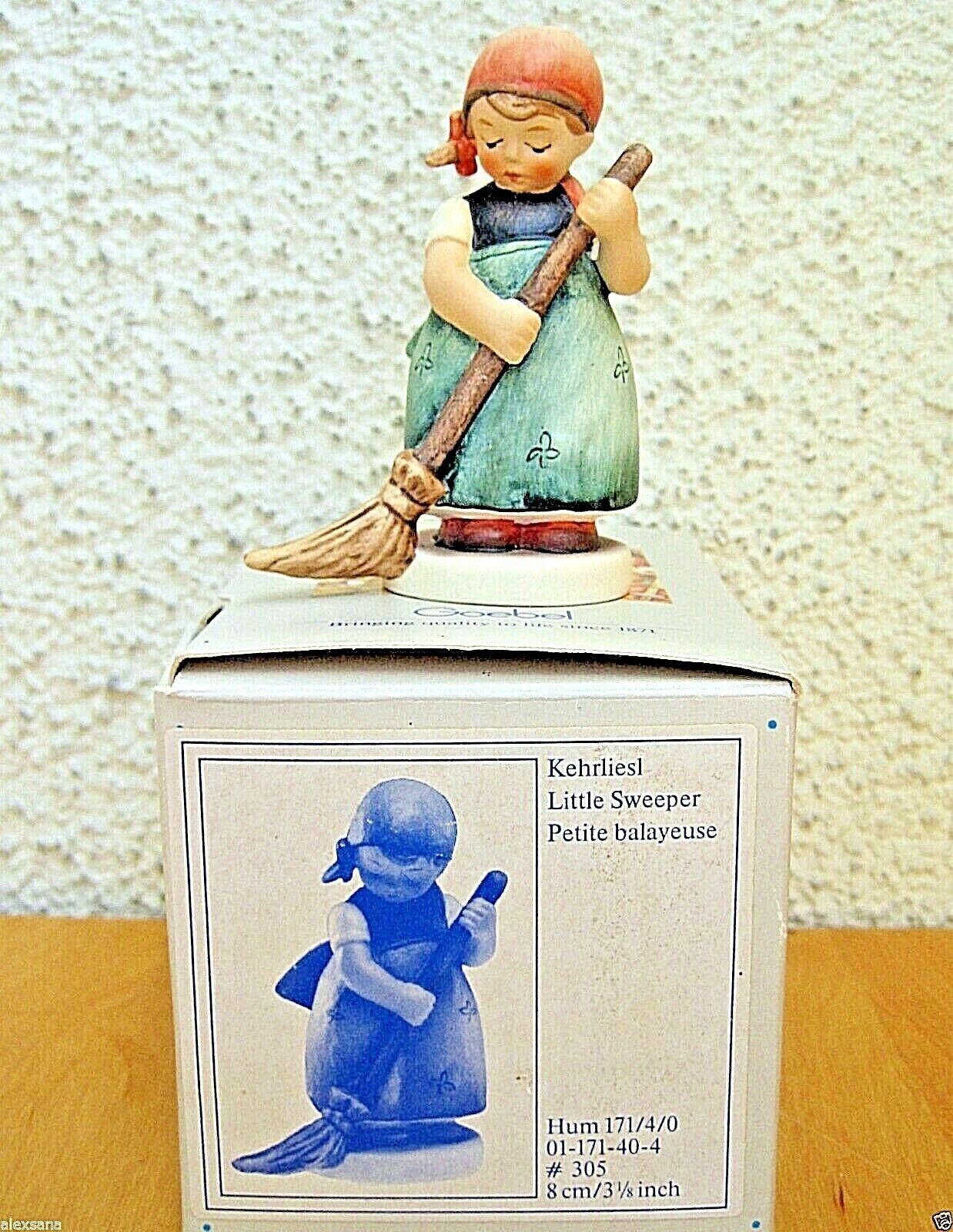 Hummel Figurine #034;LITTLE SWEEPER#034; HUM 171 4/0 TM6 Goebel Germany  RETIRED MIB D968 | eBay