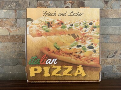 Pizzakarton Pizzabox Pizzaschachtel Pizza Karton Box Stabil Extra Extrem Stark