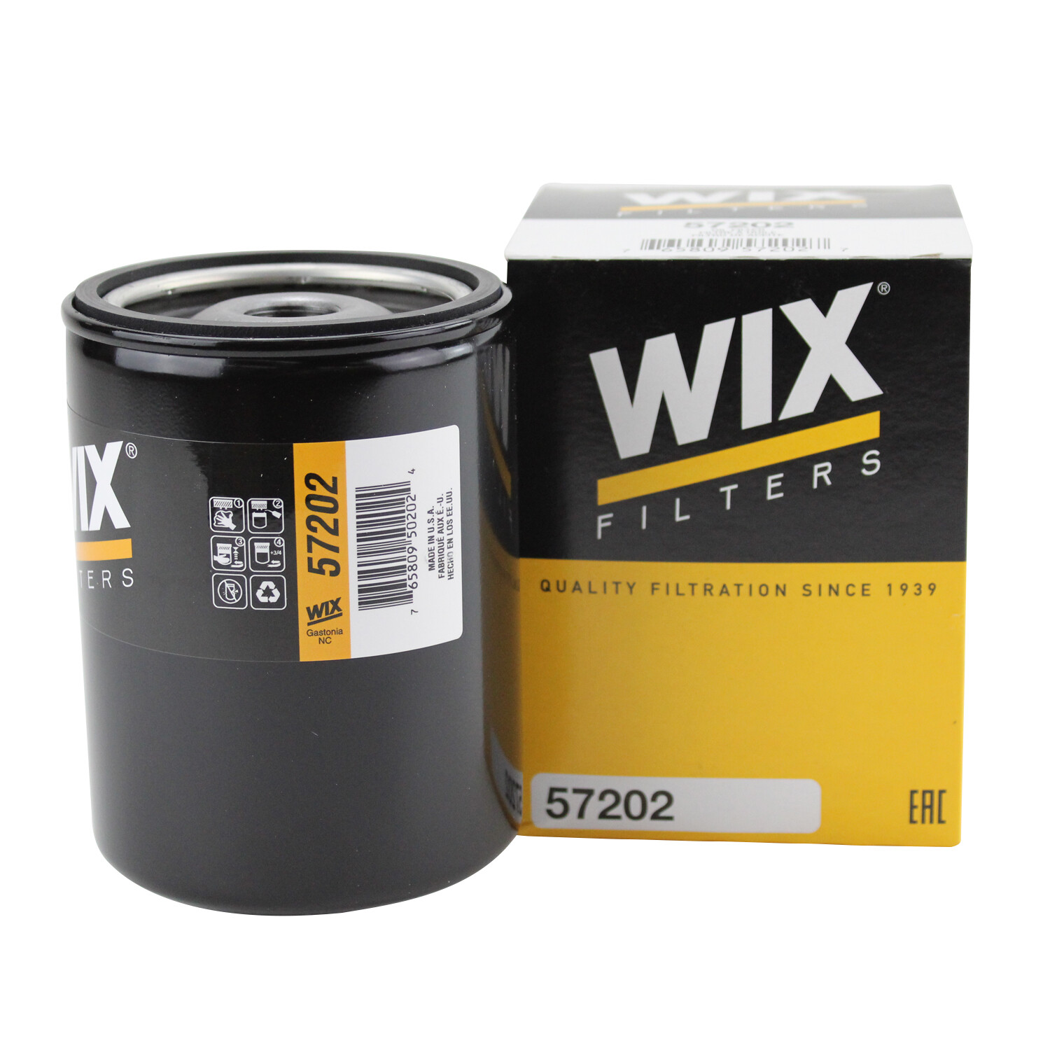 WIX Engine Oil Filter 57202 for Chevrolet GMC Hummer H1 Workhorse LF72