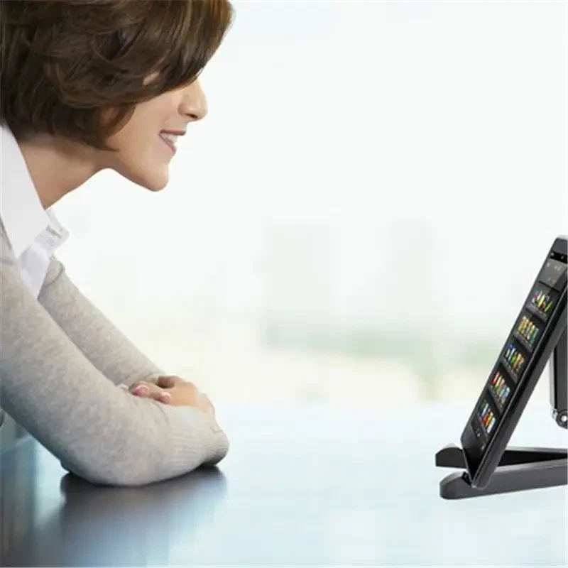 Tablet Ständer verstellbar Handy iPad E-Reader Notebook E-Book Smartphone Halter - Bild 2 von 4