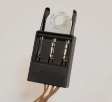 2010 328i rear left negative wire cable terminal clamp loom ground 8364493