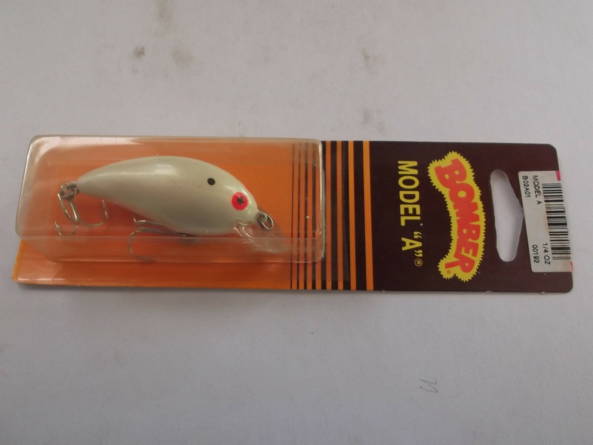 Bomber Shallow A 1995 Arancione/marrone - Crankbait Vintage Raro 3/8 Oz