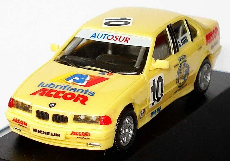 1:87 BMW 3er 320i E36 Fstc 1993 Accor Nr.10 Jean-Claude Basso - Herpa 088008 - Image 2 of 3