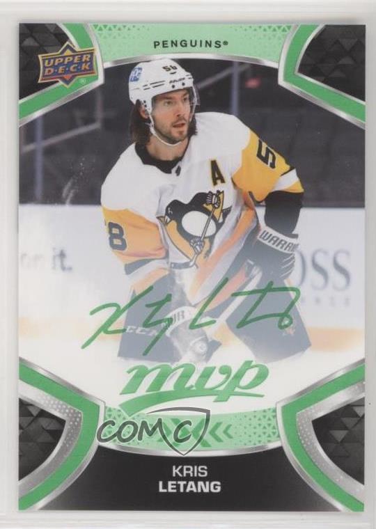2021-22 Upper Deck MVP Green Script Kris Letang #58