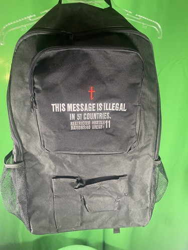 Black Backpack Deep inside pocket