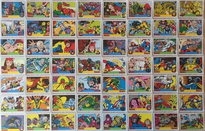 Marvel Avengers The Silver Age Base Card Set 100 Cards