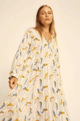 Natalie Martin Fiore Short Dress, Pisces Print, Size M