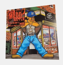 The Madd Rapper Tell ’Em Why U Madd Promo Flat Poster 12x12 2 Sided Rap Hip Hop