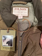 Filson Quilted Mile Marker Jacket NWT Vintage 11010773 Marsh Olive Medium USA