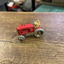 Lesney/Matchbox No:4b Massey Harris Tractor- Original 1957 “Rarer Version”