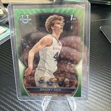 2022-23 Bowman University Chrome - Gradey Dick #41 Green Refractor /99 (RC)