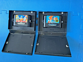SEGA Genesis Model 1 MK-1601 Console Altered Beast Bundle + 9 Games Sonic NHL