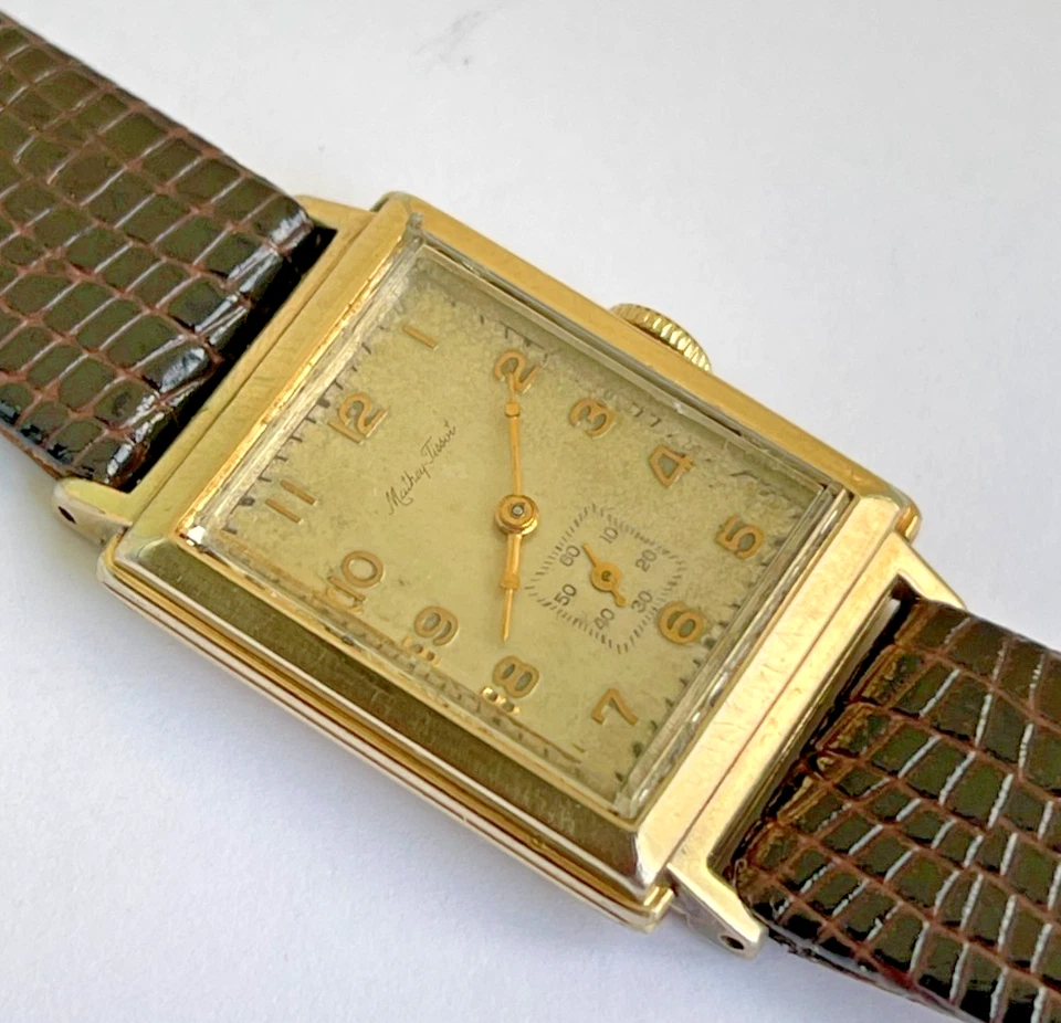 Reloj Hombre Mathey Tissot 17 Joyas Vintage Raro Foto 3 de 4