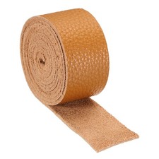Leather Craft Belt Blanks, 51" x 0.8" 1.5mm Thickness 1-3 Oz, Yellow Brown