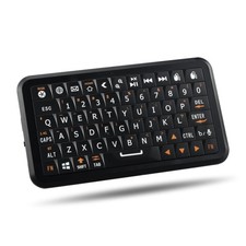 Mini Keyboard with Dual-mode 2.4G/Bluetooth Wireless Keyboard, Ultra-Slim and...