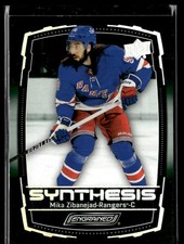 2023-24 Upper Deck Engrained Synthesis Mika Zibanejad #S-22