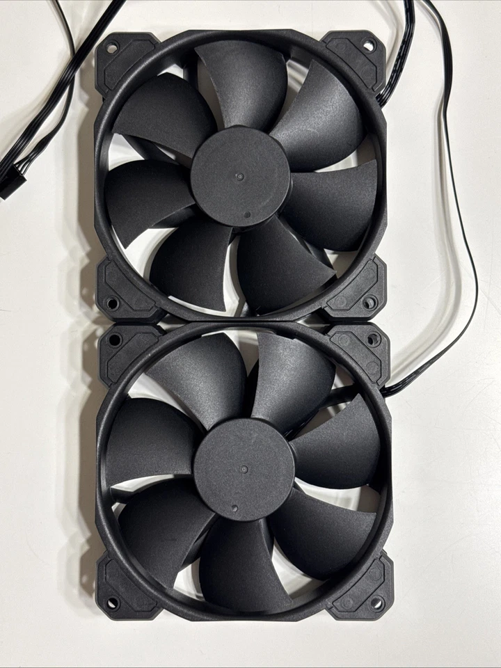 Ventiladores de refrigeración CPU Corsair 120 mm 31-006456 12V 0,3A M/N RWF0050 Pack de 2 Foto 3 de 4