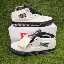 VANS Supreme x Half Cab Barbed Wire Size 7 UK Brand New  Tribal Wire White Black