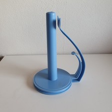 Tupperware Junge Welle Küchenrollenhalter blau wie neu 24cm hoch 14cm Durchmesse
