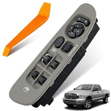 Power Window Switch Fit for 2002-2009 Dodge Ram 1500 2500 3500 Truck Quad/Mega
