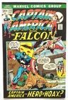 Captain America 153 1972 Vintage Marvel Comic Falcon 1st 1950s Cap in Bronze Age