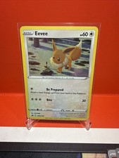 Pokémon TCG Eevee SWSH190 Black Star Promo Galaxy Holo HD Swirl LP on eBay