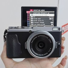 Fujifilm X70 16.3 MP Digital Camera APS-C Flip Screen Touchscreen LCD
