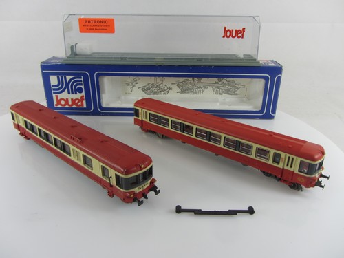JOUEF 5489 Triebwagen der SNCF (2-Teilig) in rot-beige, mit OVP | Zustand: Gebraucht
