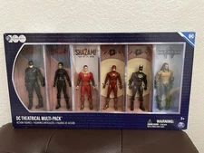 DC Comics Theatrical Pack, Limited Edition 6 Super Hero Action Figures