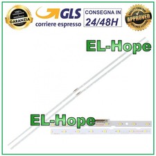 KIT 2 BARRE 40 LED PER TV 55" SAMSUNG UA55NU7100 UA55NU7300 UA55NU7400 597 mm