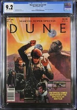 Marvel Super Special #36 1984 CGC 9.2 Bill Sienkiewicz copertina Dune