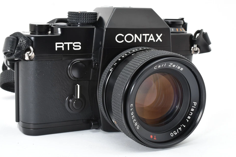Cámara fotográfica [N COMO NUEVA+] CONTAX RTS 35 mm SLR con Carl Zeiss Planar T* 50 mm f/1,4 AEJ Foto 4 de 4
