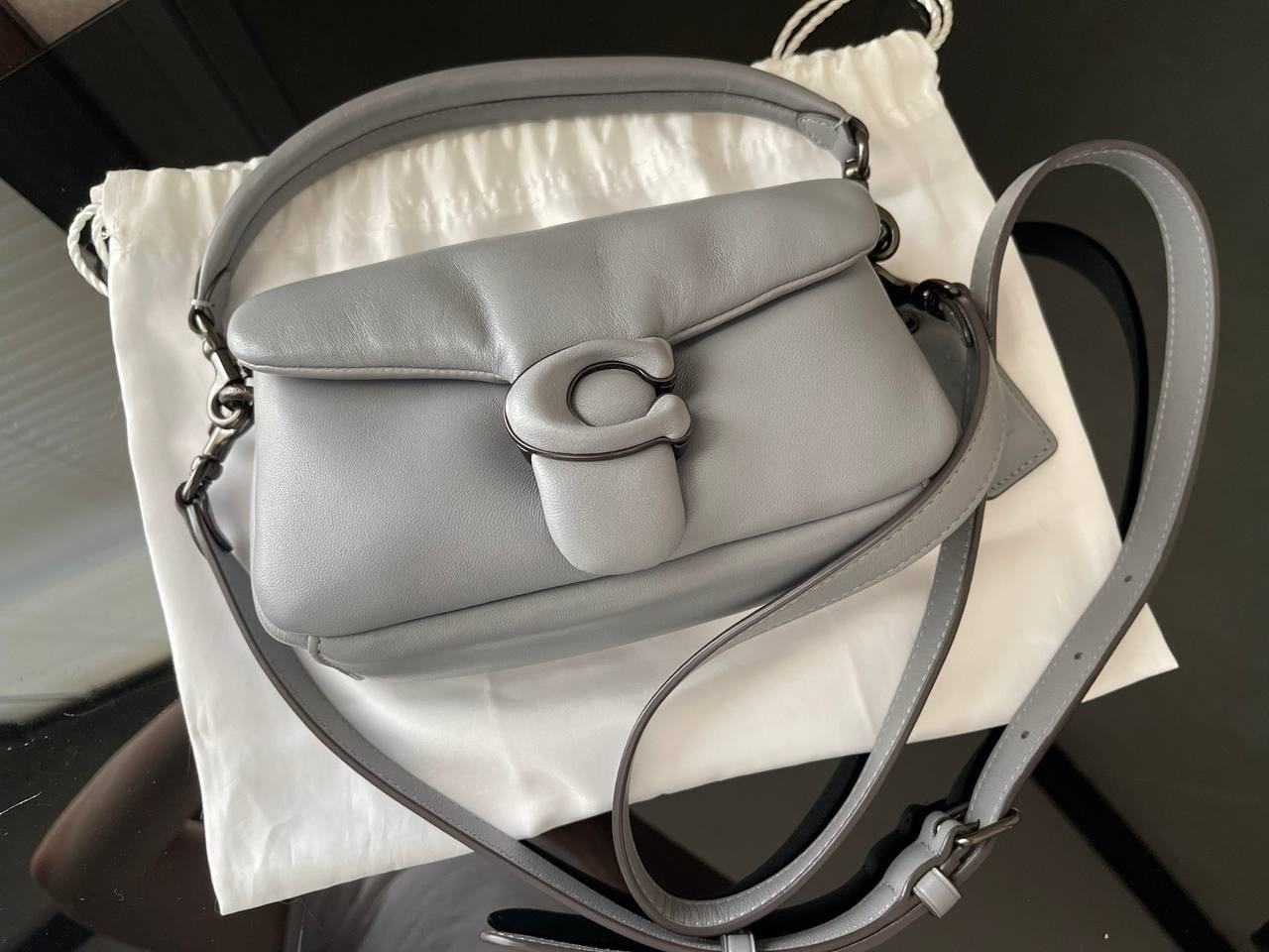 Coach Pillow Tabby 18 Women's Shoulder Bag Nappa Leather image 2
