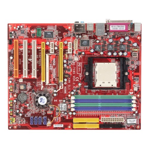 Motherboard MSI K8N SLI H Ms-7185 Ver:2.0 Socket 939 DDR Pcie PCI ATX - Picture 2 of 3