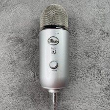 Blue Yeti Professional USB Microphone Silver Gaming Podcast