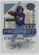 2024 Panini Prospect Edition Holo Signatures Ty Southisene #140 Auto r9d