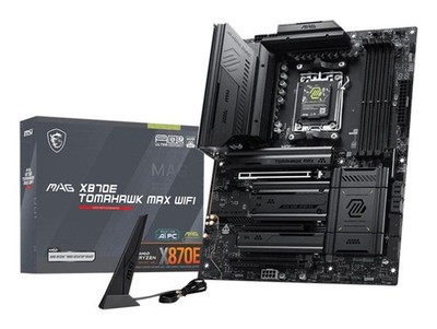 MSI 7E59-018R Mag X870E Tomahawk Max Wifi Motherboard Amd Socket Am5 Atx ~E~